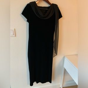 93. Connected Velvet Dress